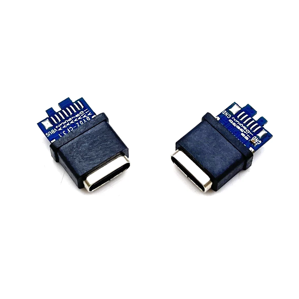 1pcs 17Pin Type-C Female USB-C 3.1 Test PCB Board Adapter Type C  male female Connector Socket For Data Line Wire Cable Transfer