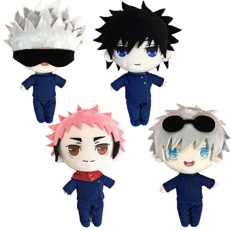 Jujutsu Kaisen Plush Itadori Yuji Fushiguro Megumi Inumaki Toge Ryomen Sukuna Gojo Satoru Stuffed Toys Anime Stuffed Plushie Toy