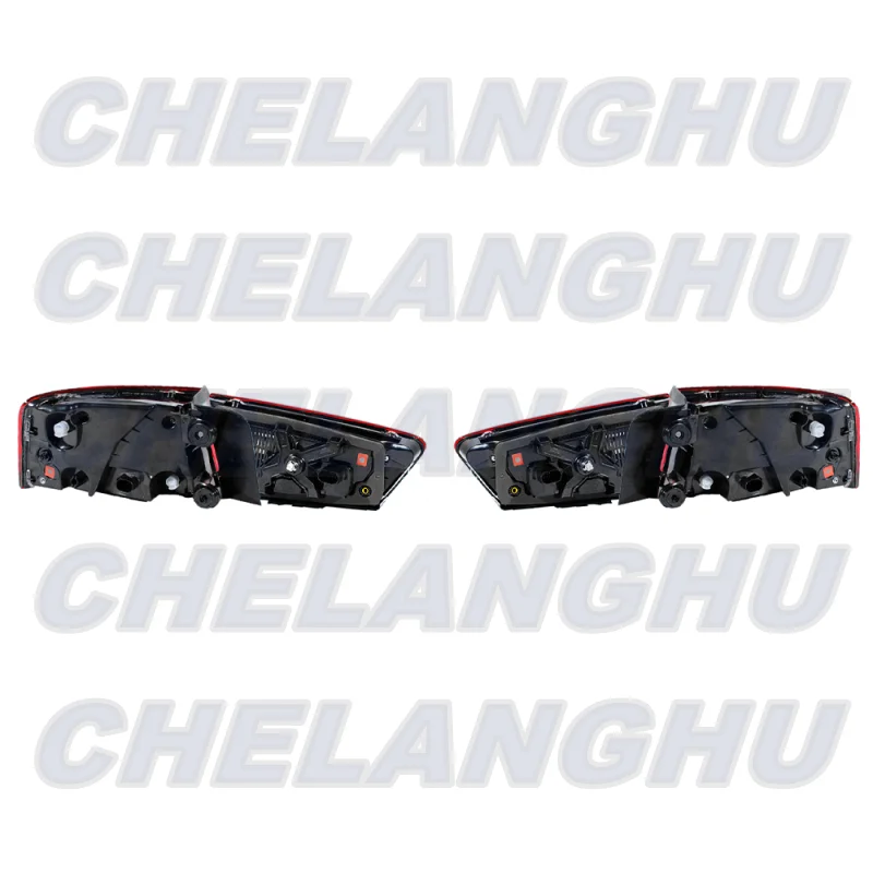 Fanale posteriore a LED per Audi A6 C7 2016 2017 2018 4 pezzi luci di posizione della lampada posteriore con lampadine accessori per auto