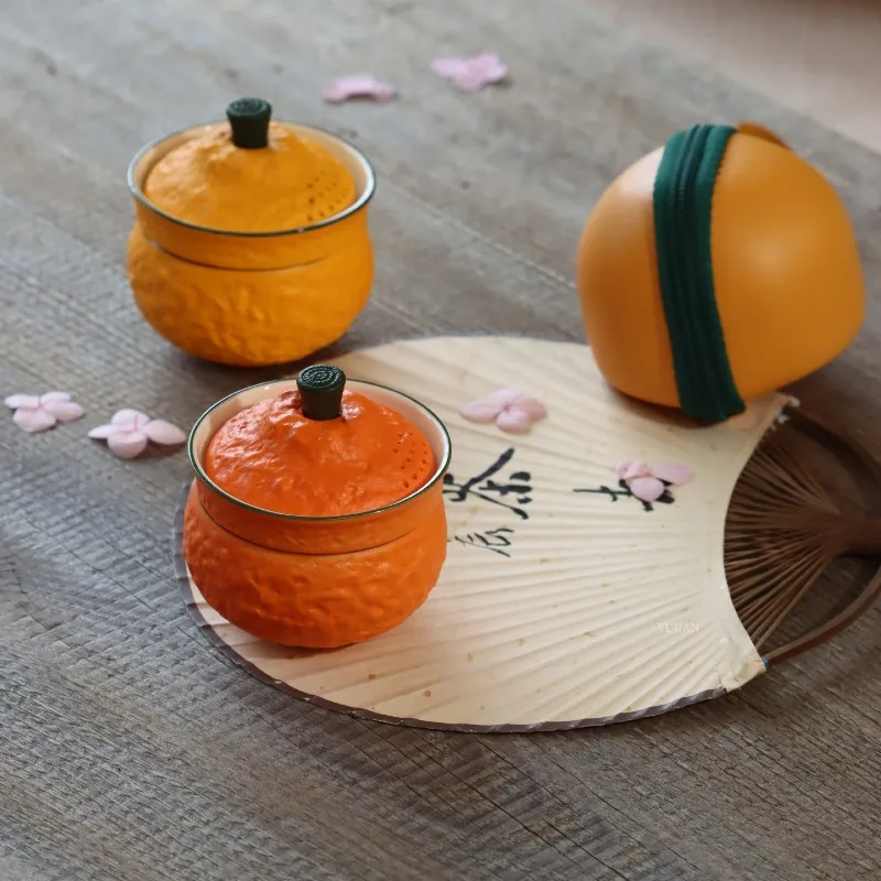 

Фиолетовая керамика, чашка для быстрой гостей, один горшок, три чашки, портативный кунг-фу, дорожный чайный сервиз, уличная установка автомобиля, домашний чайник