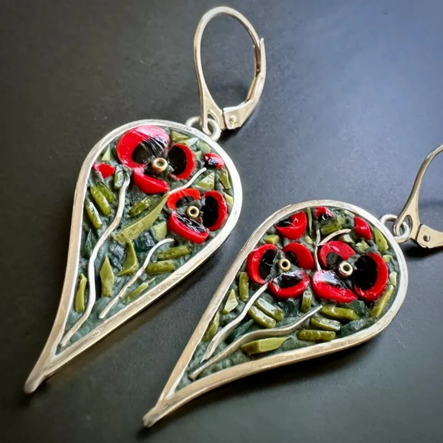 Boho Vintage Leaf Earrings Jewelry Earrings for Women Exquisite Halloween Jewelry Gifts for Loved Ones Earings Jewelry Luxury