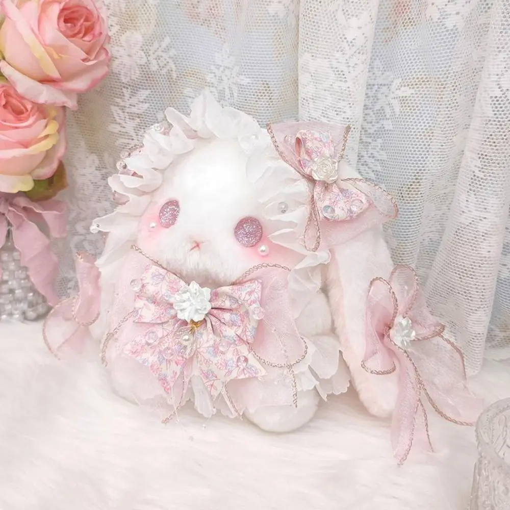 Kawaii Bunny Bag Lolita Sweet Shoulder Bag Pearl Chain Princess Crossbody Bags