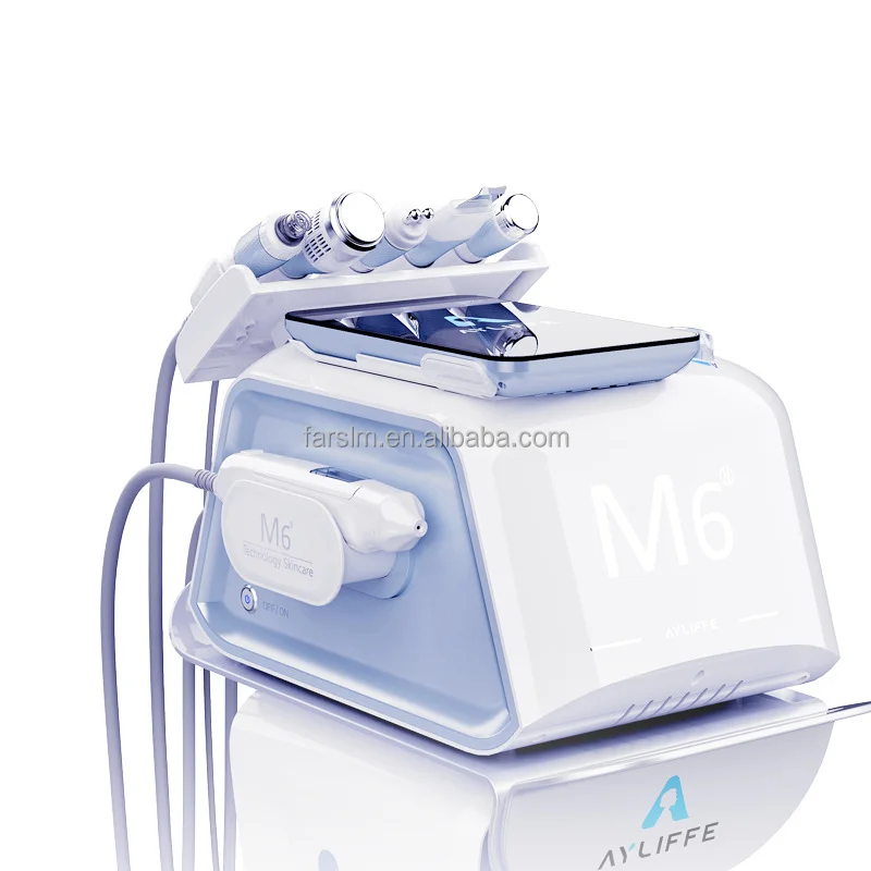 

Newest Product 6 in 1 Facial Management M6 Microdermabrasion Hydra Dermabrasion Facial Beauty Machine