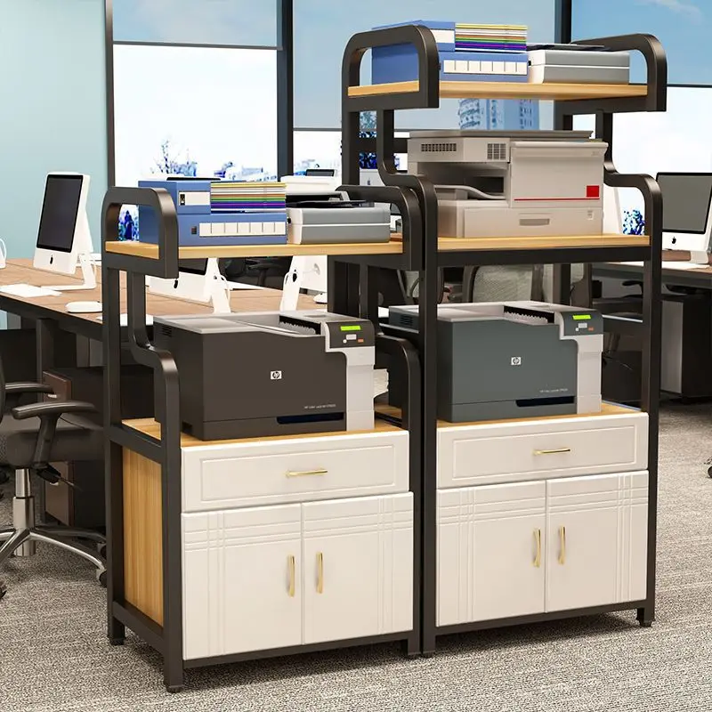 Printer shelf Multi-layer storage Simple modern mobile floor-to-ceiling office