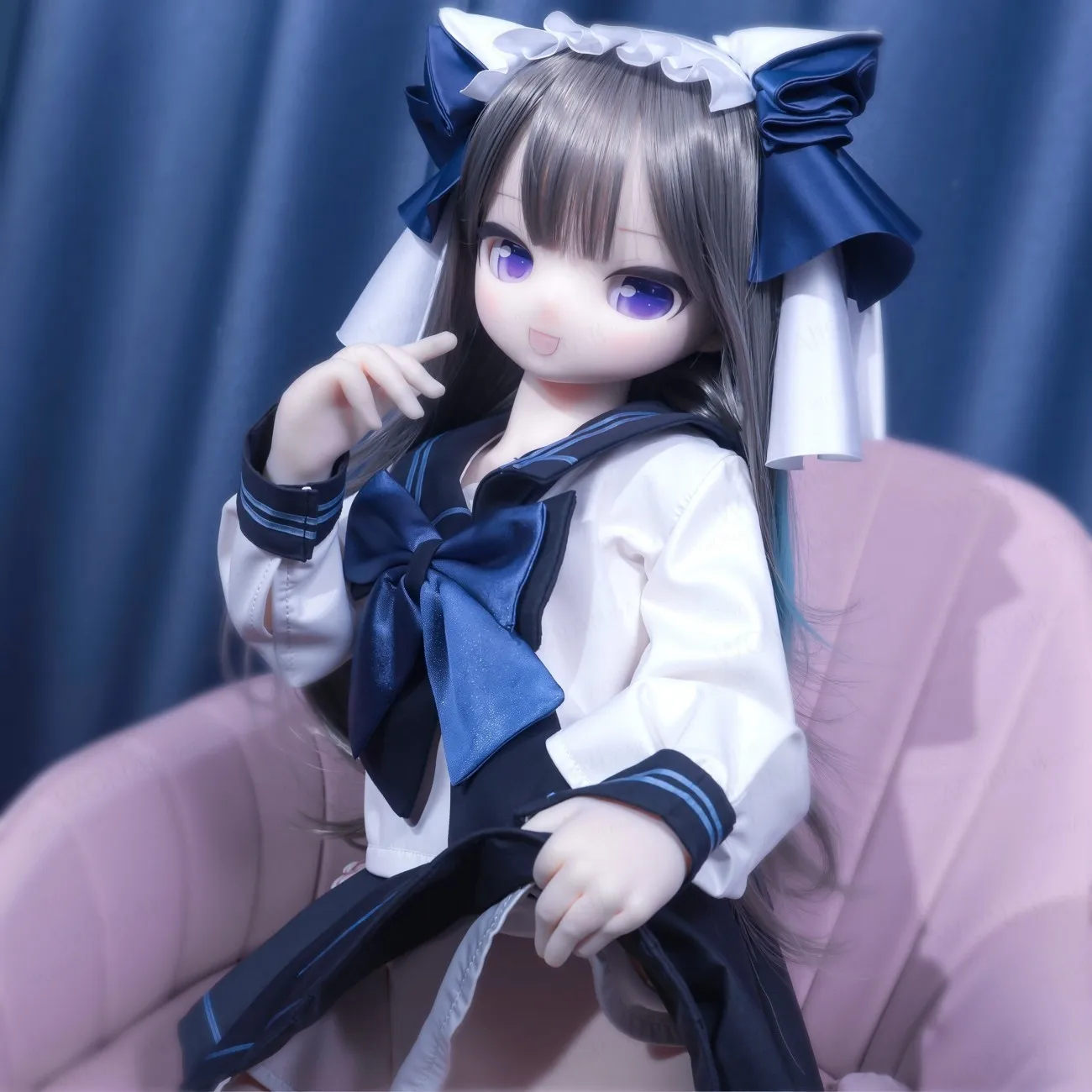 

New human-shaped doll, 85 cm doll, super cute, perfect girlfriend, anime style,simulates female lower body,soft(without clothes)