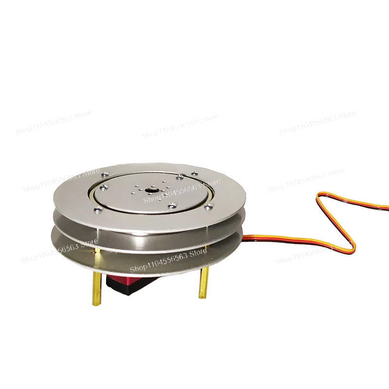 Picture 4: 1 DOF Robot Rotating Base Manipulator with MG996 Metal Mechanical Rotate Platform Base For Arduino Robot Programmable DIY Kit