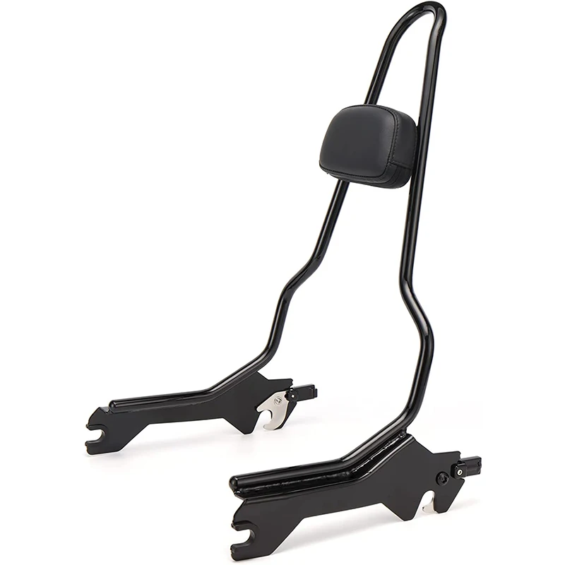 Wysokie, odłączane oparcie pasażera (sissy bar) do motocykli typu chopper, pasujące do Harley FXFB FXFBS 2018 i nowszych modeli.