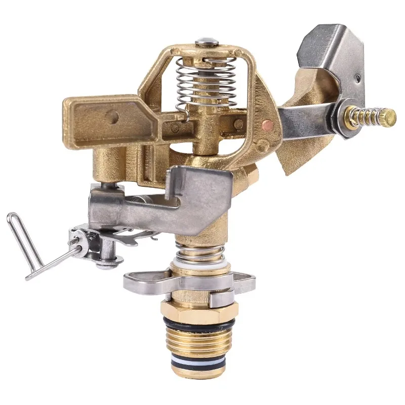

【Popular】360 Degree Rotating Impact Sprinkler 1/2 Inch Male Thread Adjustable Zinc Alloy For Lawn Garden Farm Irrigation Waterin