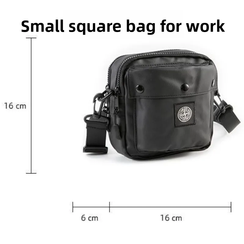 Borsa per cellulare di vendita calda, mini borsa quadrata piccola, borsa a tracolla da uomo e da donna, borsa a tracolla per abbigliamento da lavoro casual giapponese