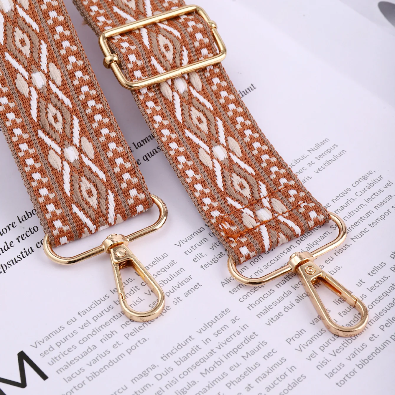 

Новая универсальная женская сумка в этническом стиле «сделай сам», сменная поясная сумка, широкий плечевой ремень, длинный ремень через плечо на одно плечо