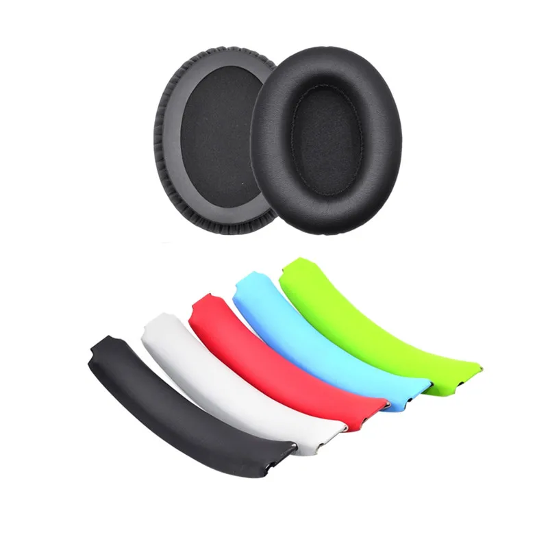 Replacement Soft Foam Earpads Headband Head beam For Mpow 059 Wireless Headphone Ear Cushion Ear Pads Headbeam