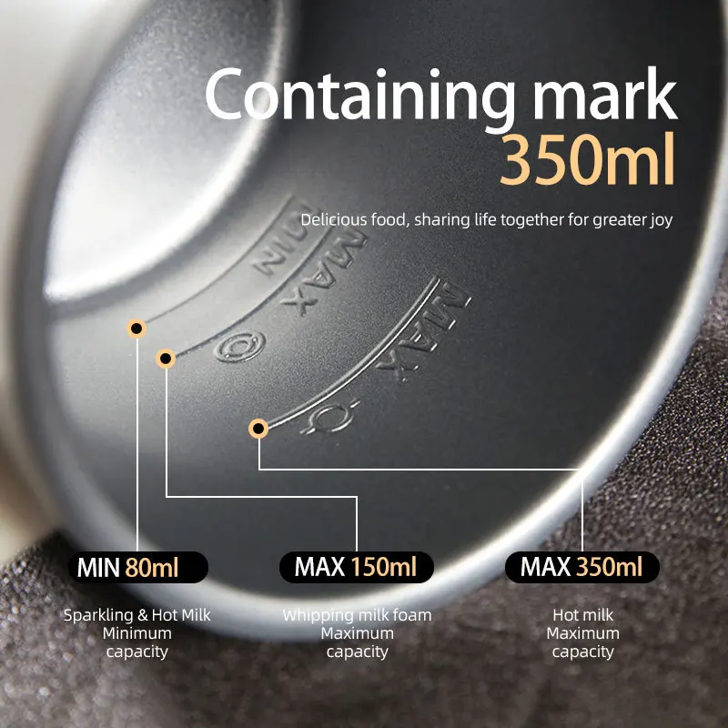 110V/220V電動ミルクフォーマー 5 in 1オートミキサー コーヒー ミルクフォーマー ステンレス製 ミルク加熱スチーマー フォーマー