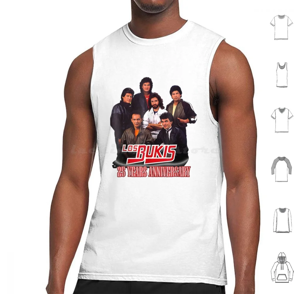 Los Funny Bukis Vintage para amante camisetas sin mangas chaleco sin mangas Enrique Solís José Solís 90s música Los Bukis México Tu
