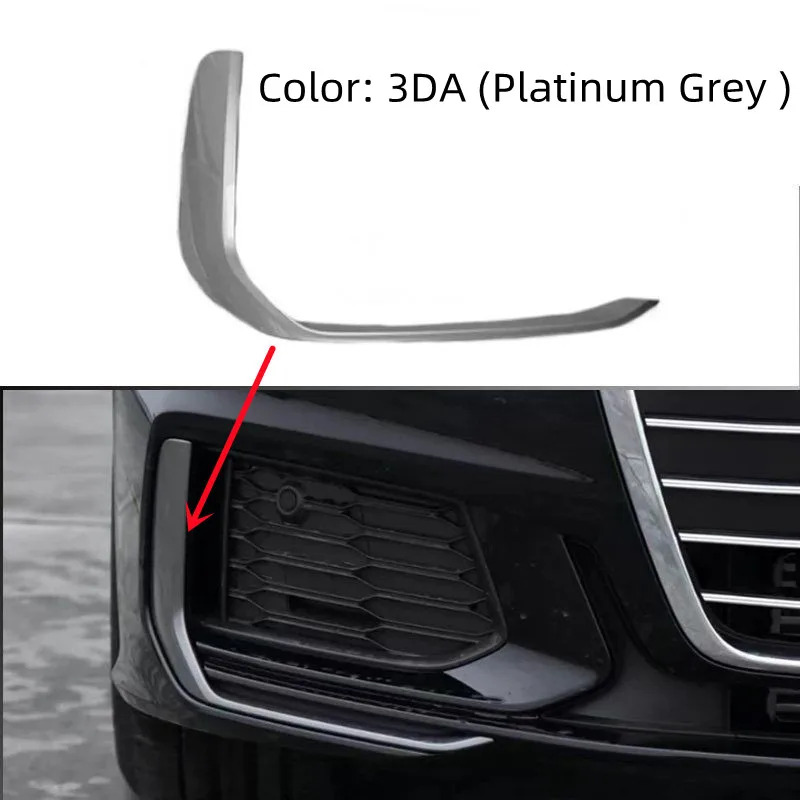 

Front Bumper Molding Trim Strip For Audi A6 C8 2019-2022 4K0807967A 4K0807968A