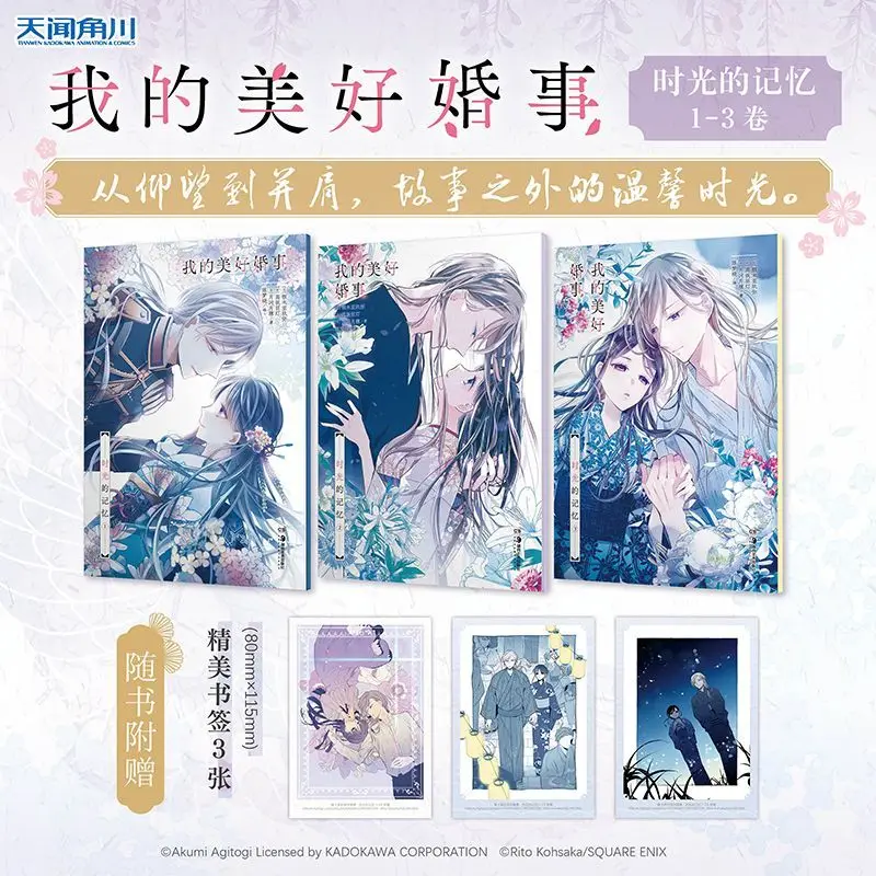 Meine wunderbare Hochzeit. 1/3 Bände. Happy Wedding Romance Comic-Buch