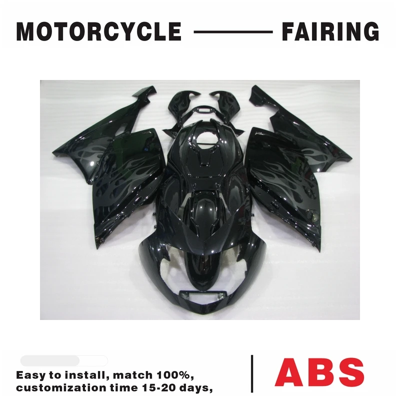 Black flame Complete Fairings For bmw k1200s 2005-2010 Bodywork Injection ABS Plastic Motorcycle Carenes