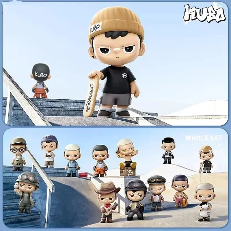 

POP MART Kubo Walks of Life Series Original Blind Box Mystery Box Guess Bag Toys Doll Cute Anime Figure Ornaments Collection