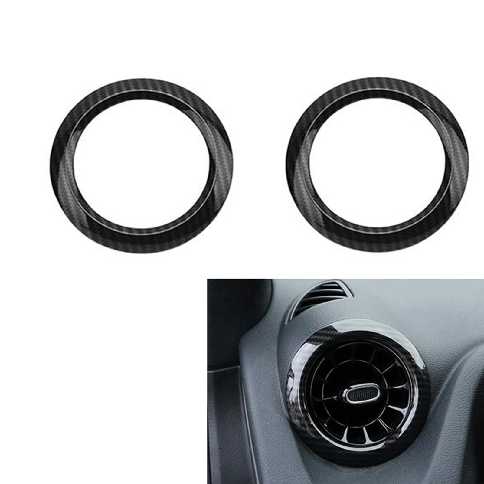 Interior Side Air Vent Outlet Ring Cover Frame Trim Turbo Bezel Strip For Mercedes Benz GLB Class X247 GLB180 GLB200 2020-2022