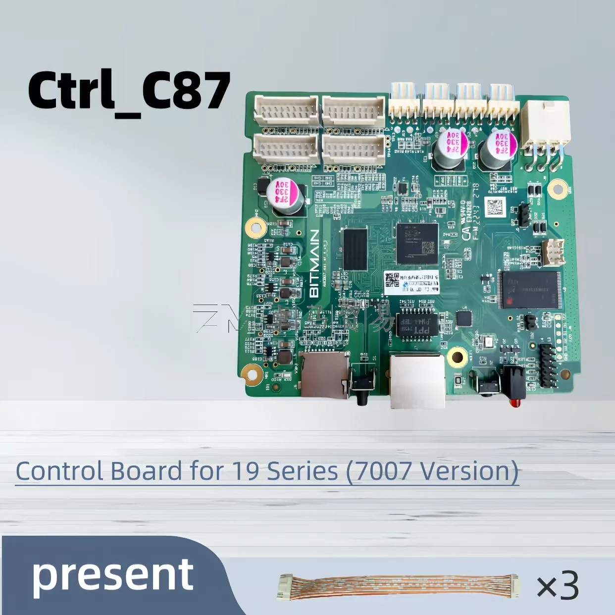 

brand-new bitmain C87 control board for antminer S19 series/T19/L7 9050M/K7/KA3/D7/D9 panel