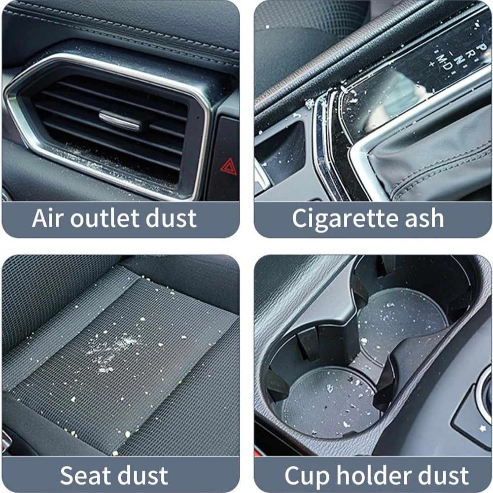 

1PC Multifunctional Car Cleaning Brush for Interior Air Outlet Gap Dust Removal Tool Compact Car Dashboard Dust Cleaner