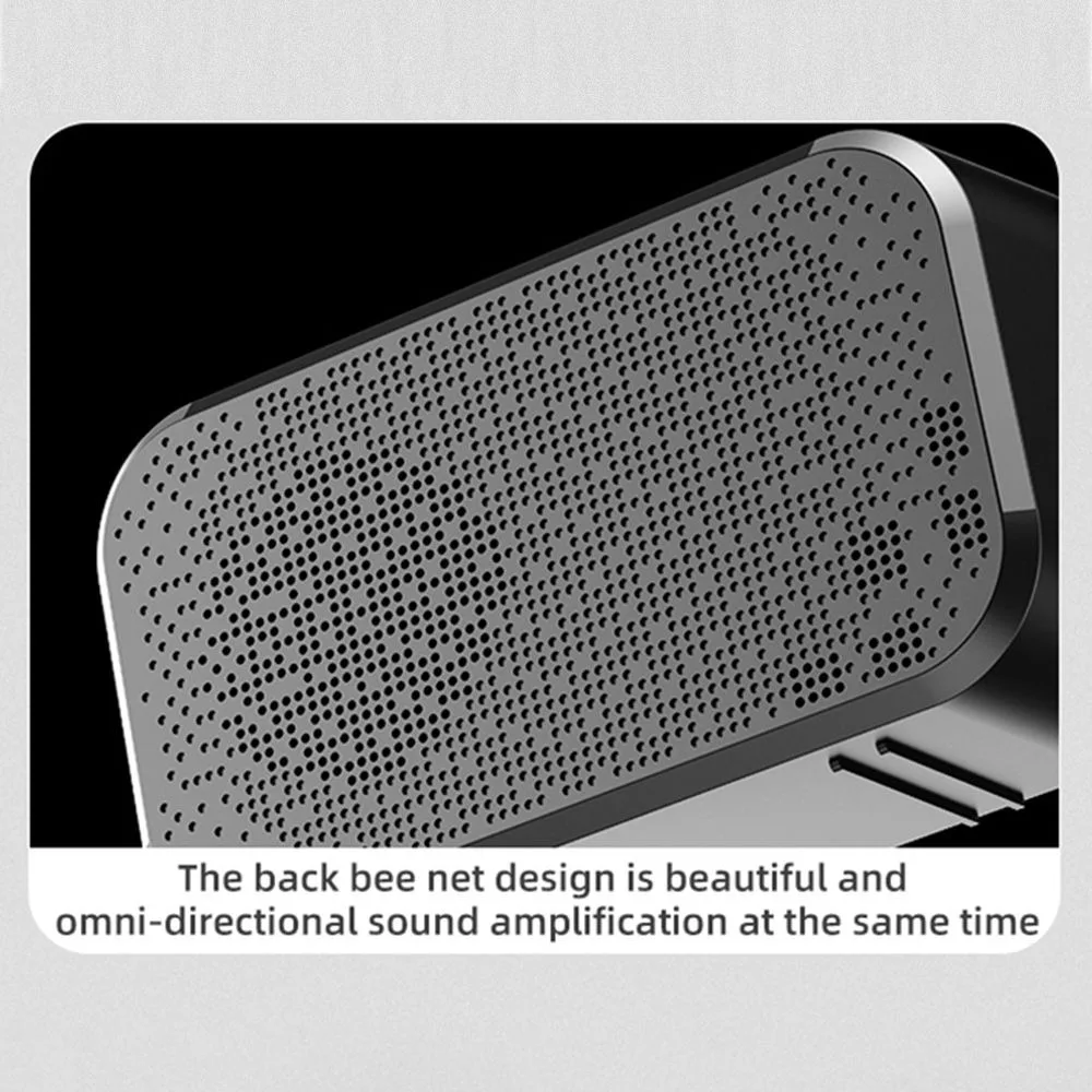 Multi-functional Alarm Clock Bluetooth Large LED Screen Display LED Digital Radio Mirror Surface USB Charging Desktop Clocks