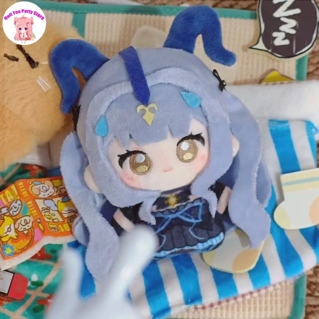 Togawa sakiko atributos 10cm anime arknights & ave mujica pelúcia algodão boneca cosplay jogo presente figuras chaveiro brinquedo fãs