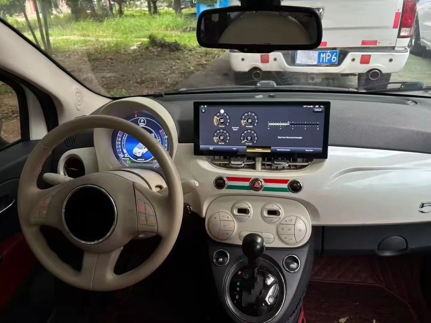 12.3 Inch Android AUTO CarPlay Car Radio For Fiat 500 2007-2024 Car GPS Navigation Stereo Multimedia Player Head unit