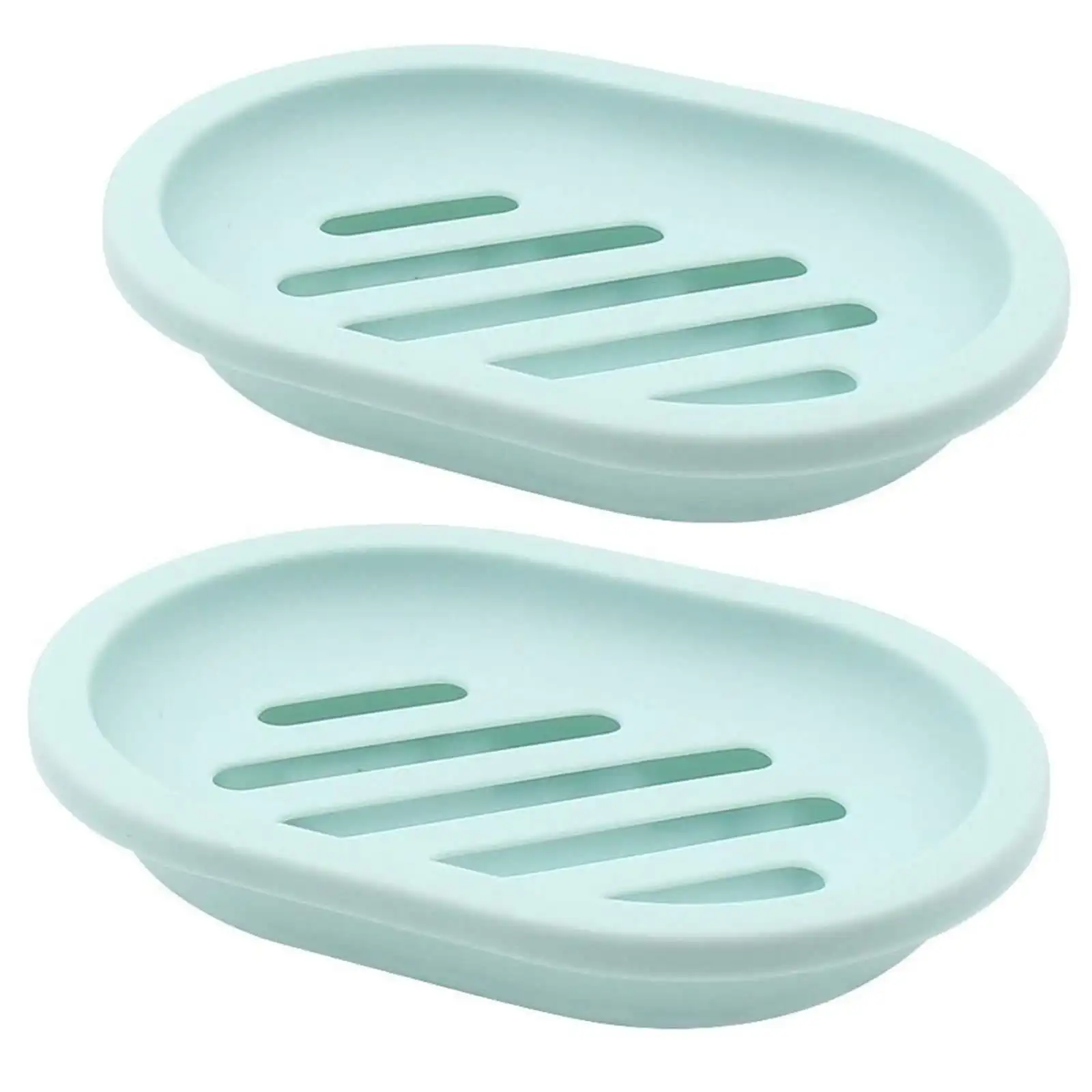 Toilet Bathroom Supplies Soap Dish Plastic Soap Rack Soap Holder Bathroom Accessories Green