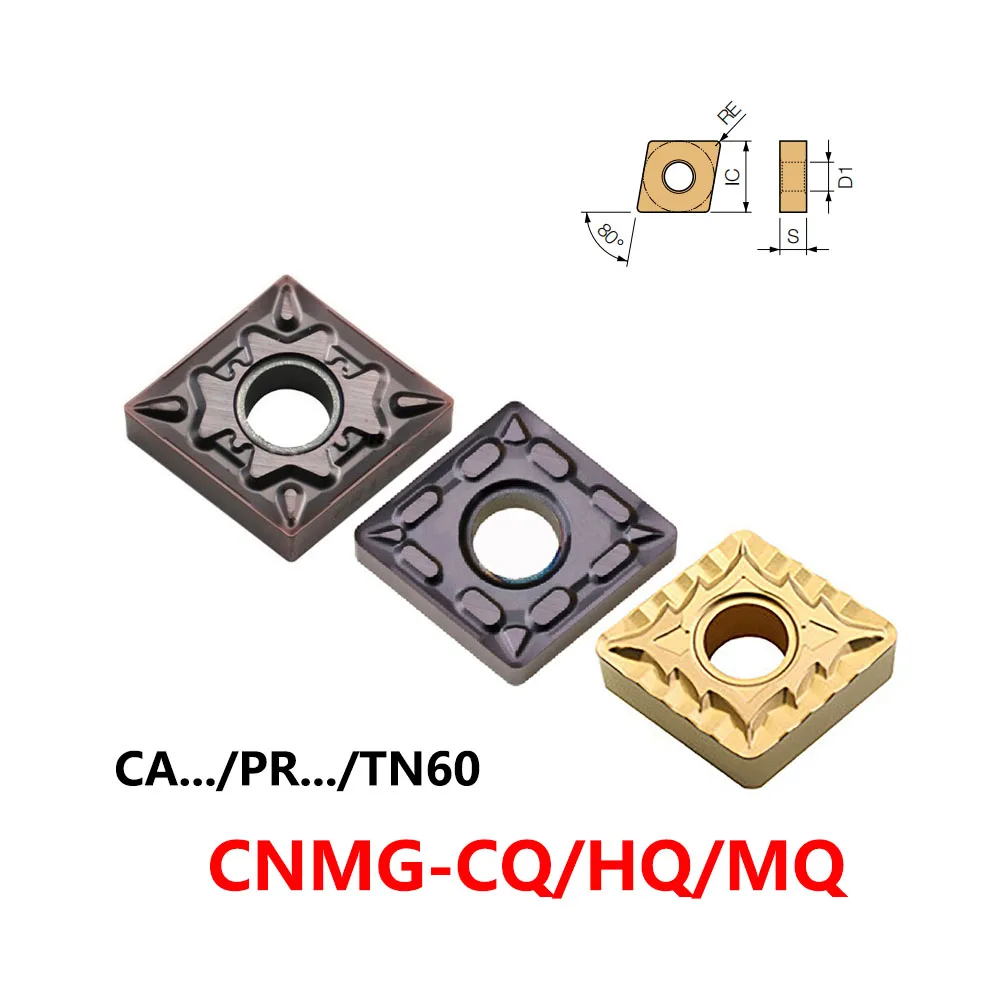 

CNMG Original CNMG120408HQ CNMG120408MQ CA5525 CA6525 PR1125 PR1535 Carbide Inserts CNMG120404 CNMG120408 CNMG120412 HQ CQ MQ