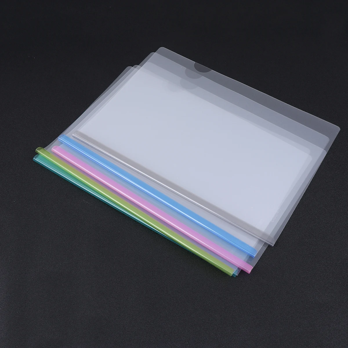 

10PCS Sliding Holder A4 Paper Folder Files ganizer Report Binder School Office Sliding Bar Holder Use Lightweight