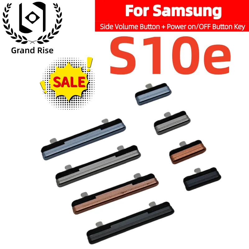 1 Set Power Volume Button For Samsung Galaxy S10E Plus Edge Phone Frame Chassis On Off Push Key