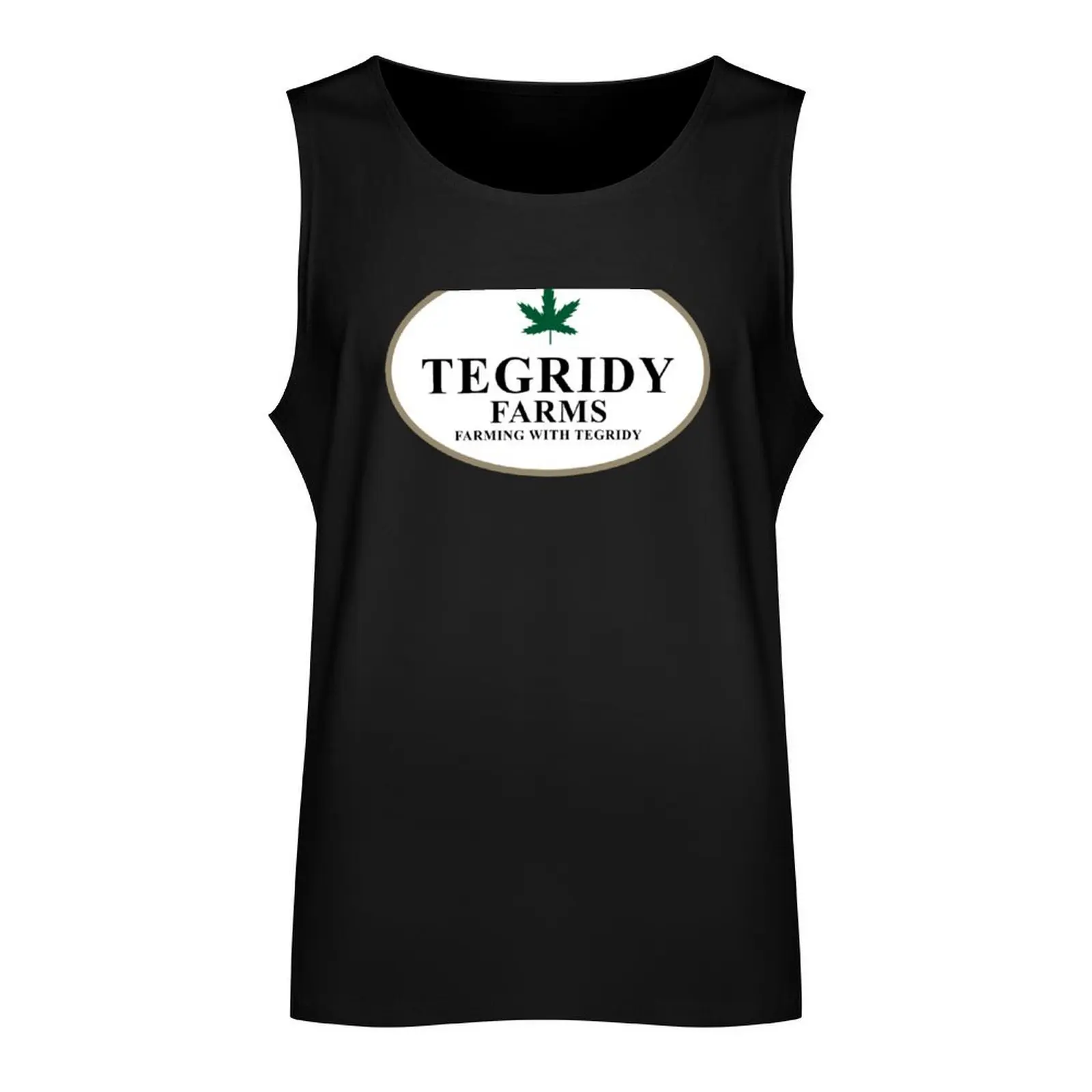 Tegridy Farms Tank Top sleeveless gym shirt man fitness anime top Men's clothes luxury style