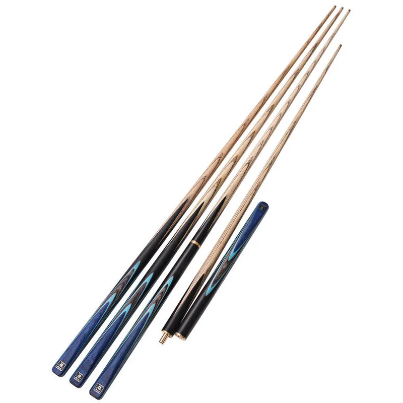 2023 New Generation OMIN Gunman 3/4 Snooker Cue One Piece 10mm /9.5mm Tip Ebony Handle With Snooker Cue Case Set China