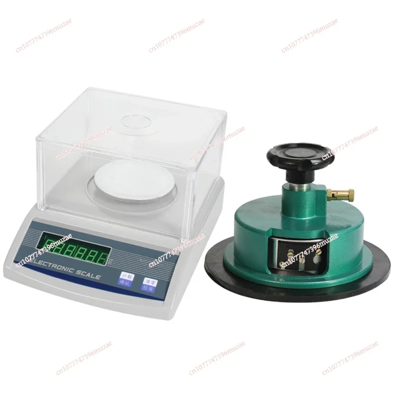 100 Sqcm Round Sample Cutter+precision electronic balance scale 600g 0.01g 220V High Quality VV