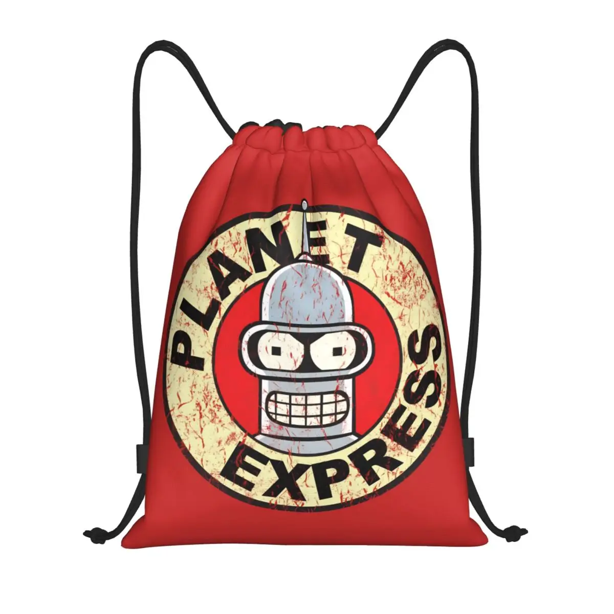 

Комедийный анимационный рюкзак Futuramas на шнурке, спортивная спортивная сумка для женщин и мужчин, тренировочный рюкзак