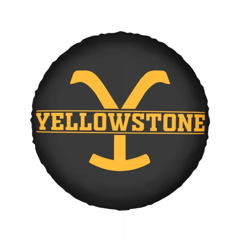 Yellowstone Spare Wheel Tire Cover Case Bag Pouch for Mitsubishi Pajero Dutton Ranch Waterproof Dust-Proof Vehicle Accessories