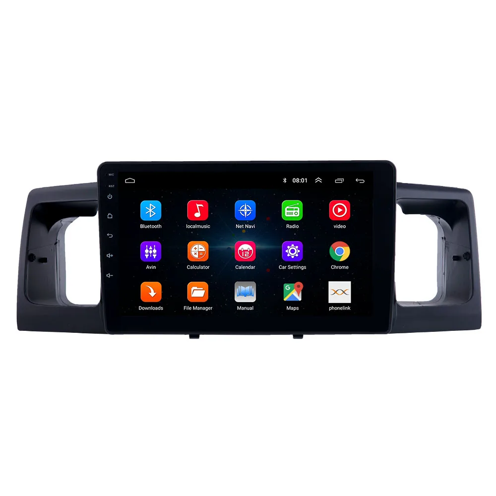 For TOYOTA Rav4 Corolla 2006-2010 Headunit Device Double 2 Din Octa-Core Quad Car Stereo GPS Carplay Android Car Radio