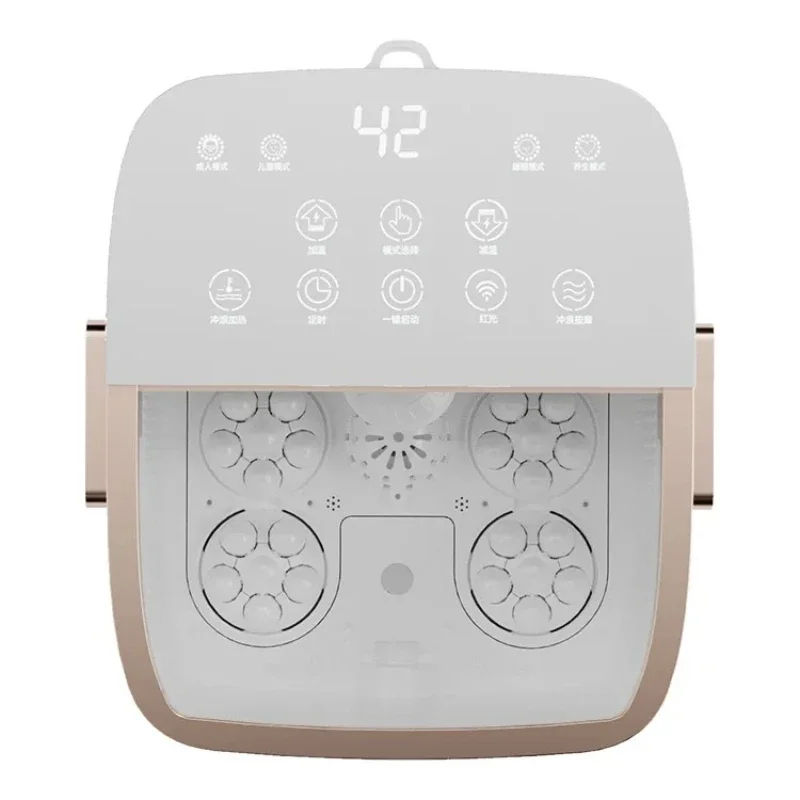 

Infrared Electric Foot Massager Heated Foot Therapy Basin, Foot Therapy Basin with Bubble Function, Relax