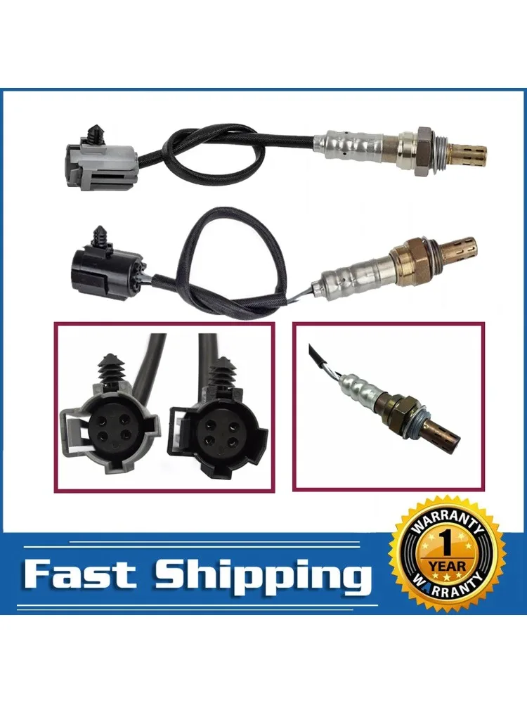 2szt Czujnik tlenu O2 1 2 do Jeep Grand Cherokee 1999 2000 4.7L Upstream Downstream Auto Parts 234-4602 234-4634 234-4635 — zdjęcie 2