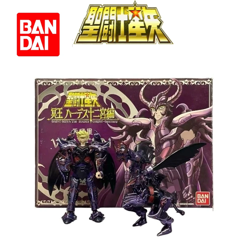 Muñecas de anime originales de la serie Saint Cloth Myth Tianmengxing de Bandai, figuras de acción ensambladas, figuras de colección.