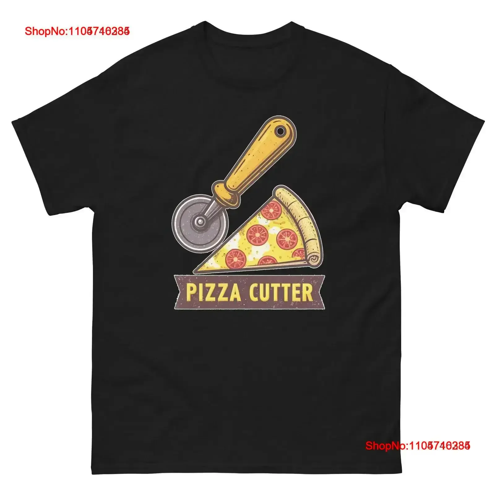 Pizza Cutter Kitchen Home Cooking Culinary Utensil T Shirt vintage Washed Casual homme Comfortable designer clothes vintage