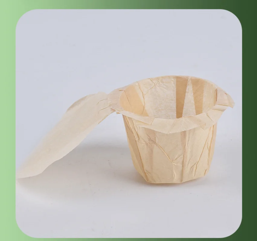 Coffee filter paper coffee powder capsule machine with lid coffee filter holder capsule coffee filter paper cup K-cup-400 pack