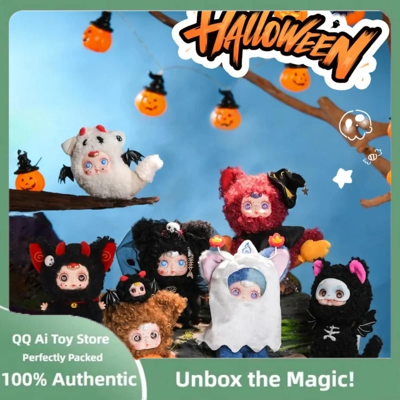 

Подлинная мм Suger Baby Night Elf Party Series, слепая коробка, игрушки, кавайная кукла, кулон, подарок на день рождения, друзья, Хэллоуин, загадочная коробка