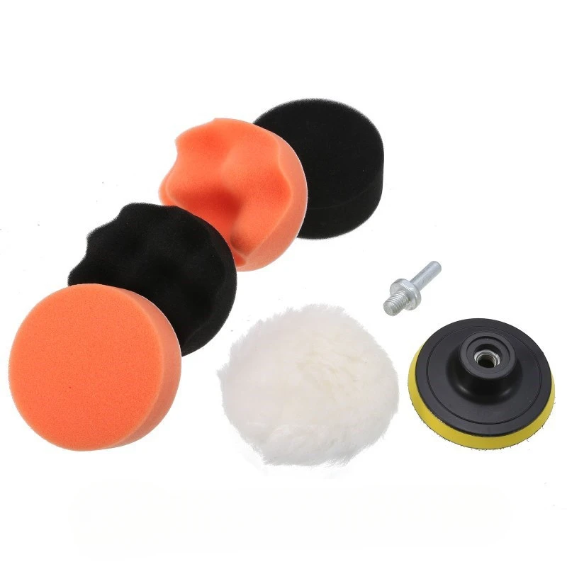 

7PCS 3-7inch Buffing Buffer Sponge Polishing Pad Wax Polishing Kits For Polishing Watch Car Glass Polisher