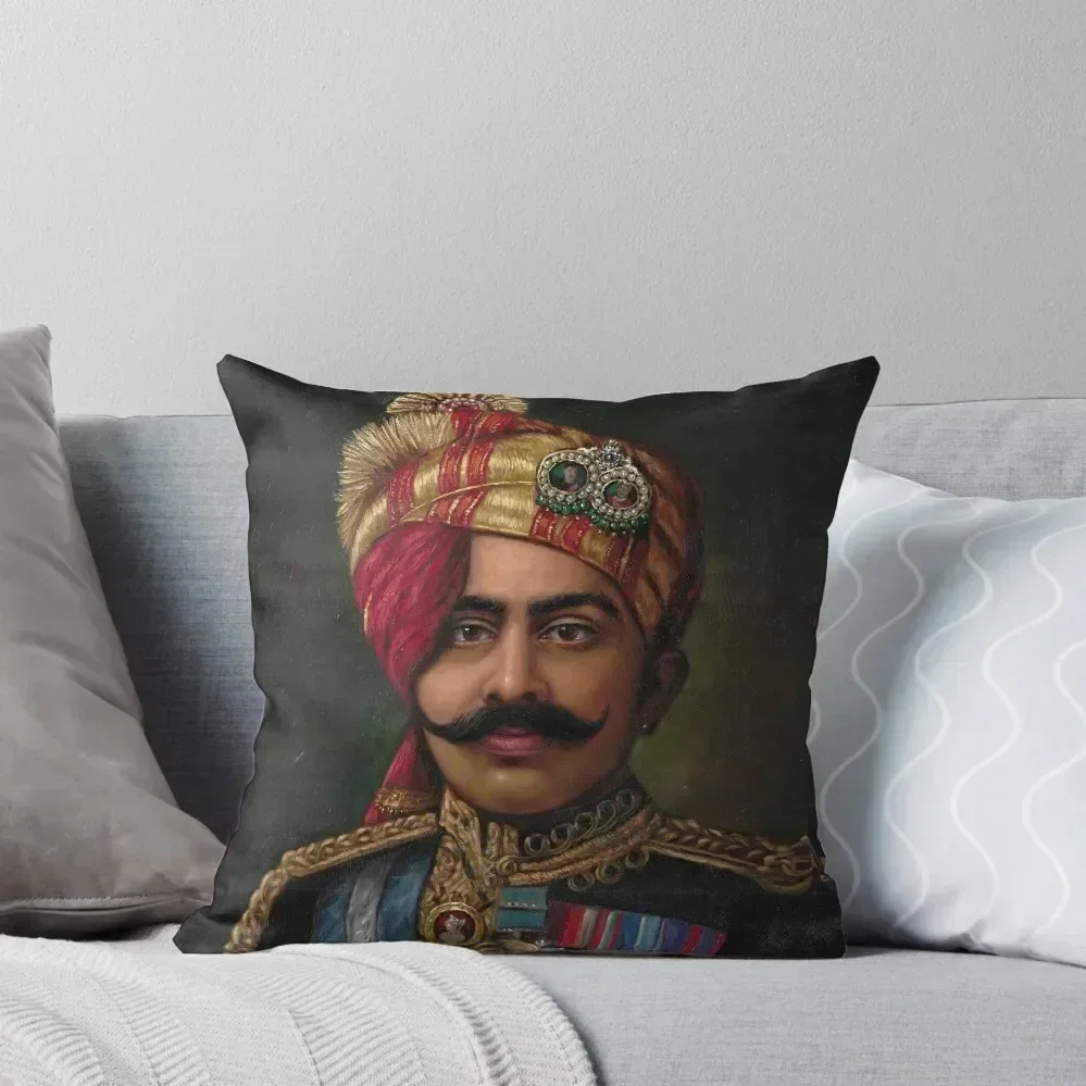 

MAHARAJA PORTRAIT Throw Pillow Cushions For Children luxury sofa pillows Cusions Cover pillow