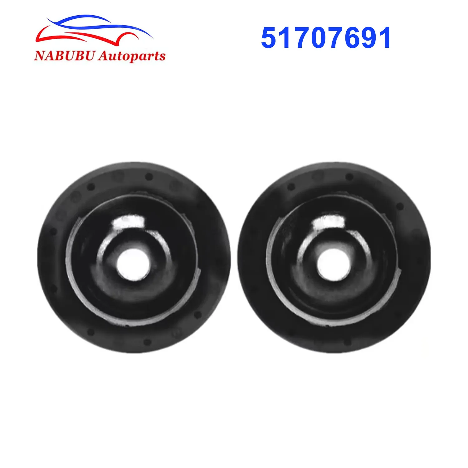 

2pcs 51707691 Top Shock Absorber Mount Plates Spring Plates Set for Fiat 500