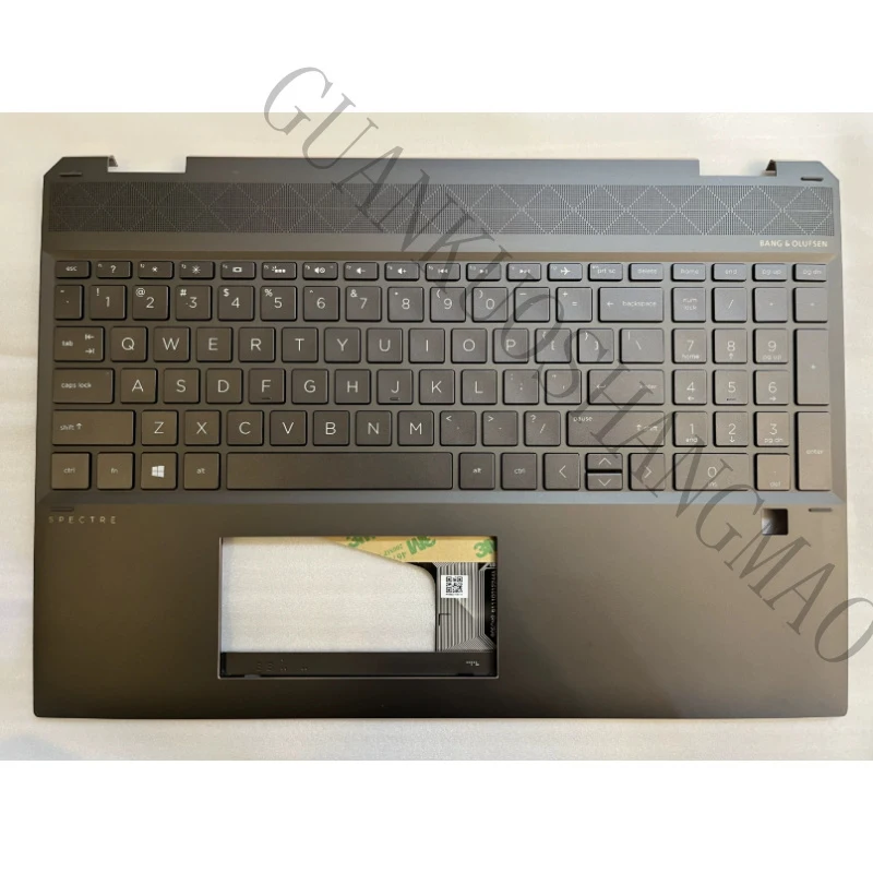 HJY...is suitable for HP Spectre X360 15-DF TPN-Q213 C shell keyboard with backlit touch node