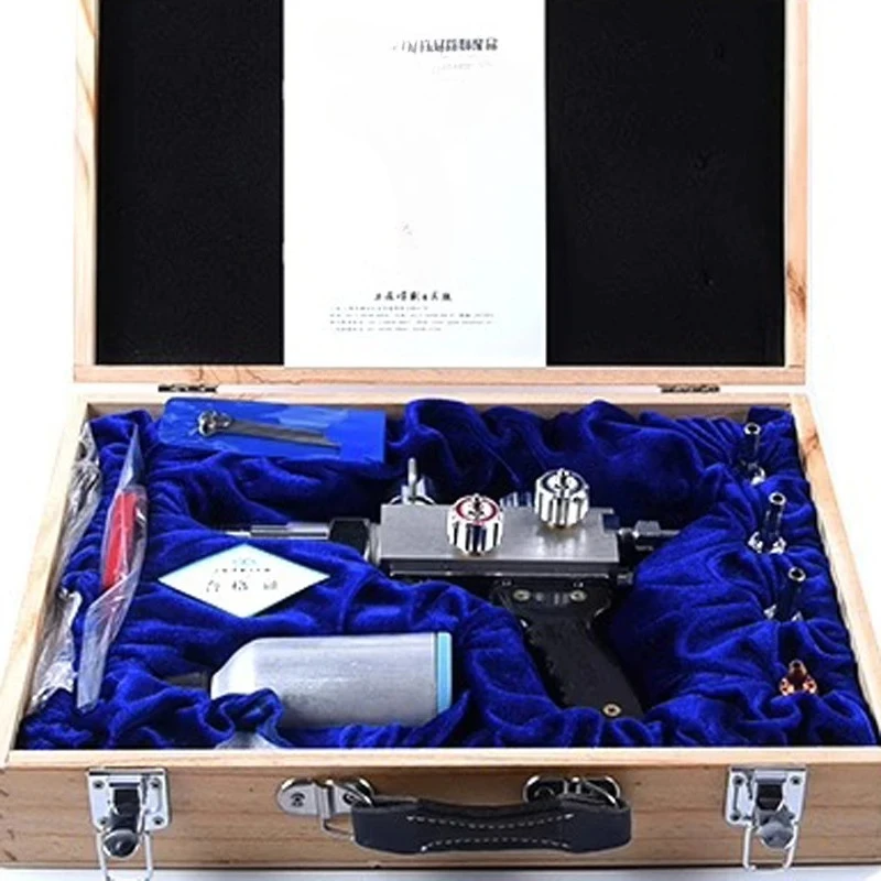 Metal Powder Spray Welding Torch Oxygen-Acetylene or Oxygen-Propane Flame Welding Gun QHT-7/h
