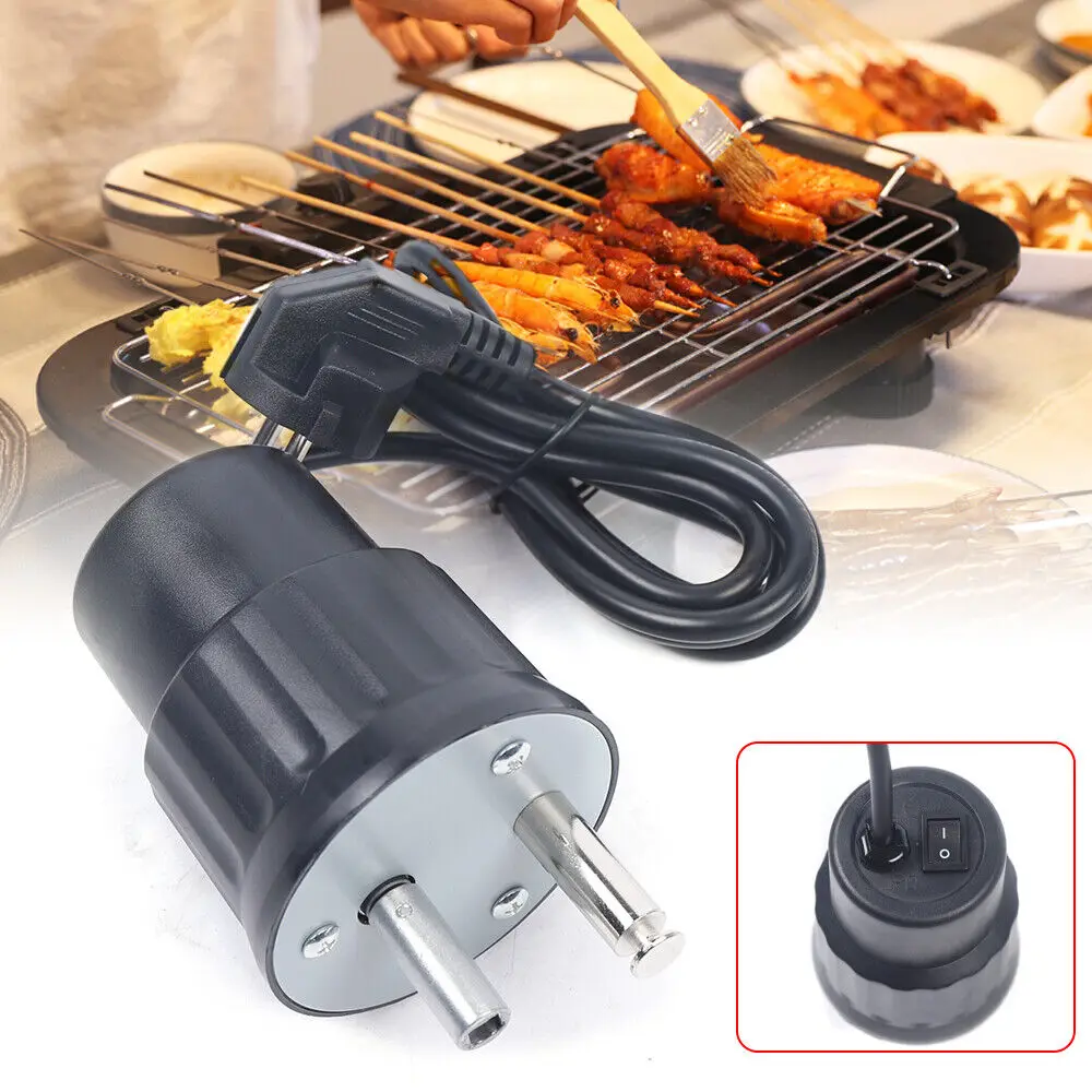 Barbecue Motor Electric Grill BBQ Gas Grill Barbecue Spike Garden Grill 220V suckling pig