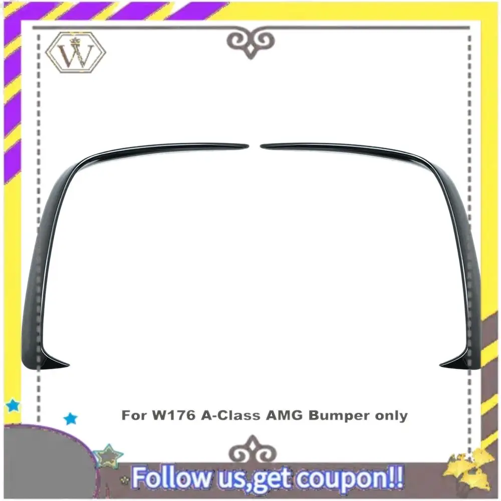 

ABXV-1 пара автомобильных задних бамперов, спойлеров Canard для Mercedes Benz W176 A200 A250 A45 AMG 2013-2016